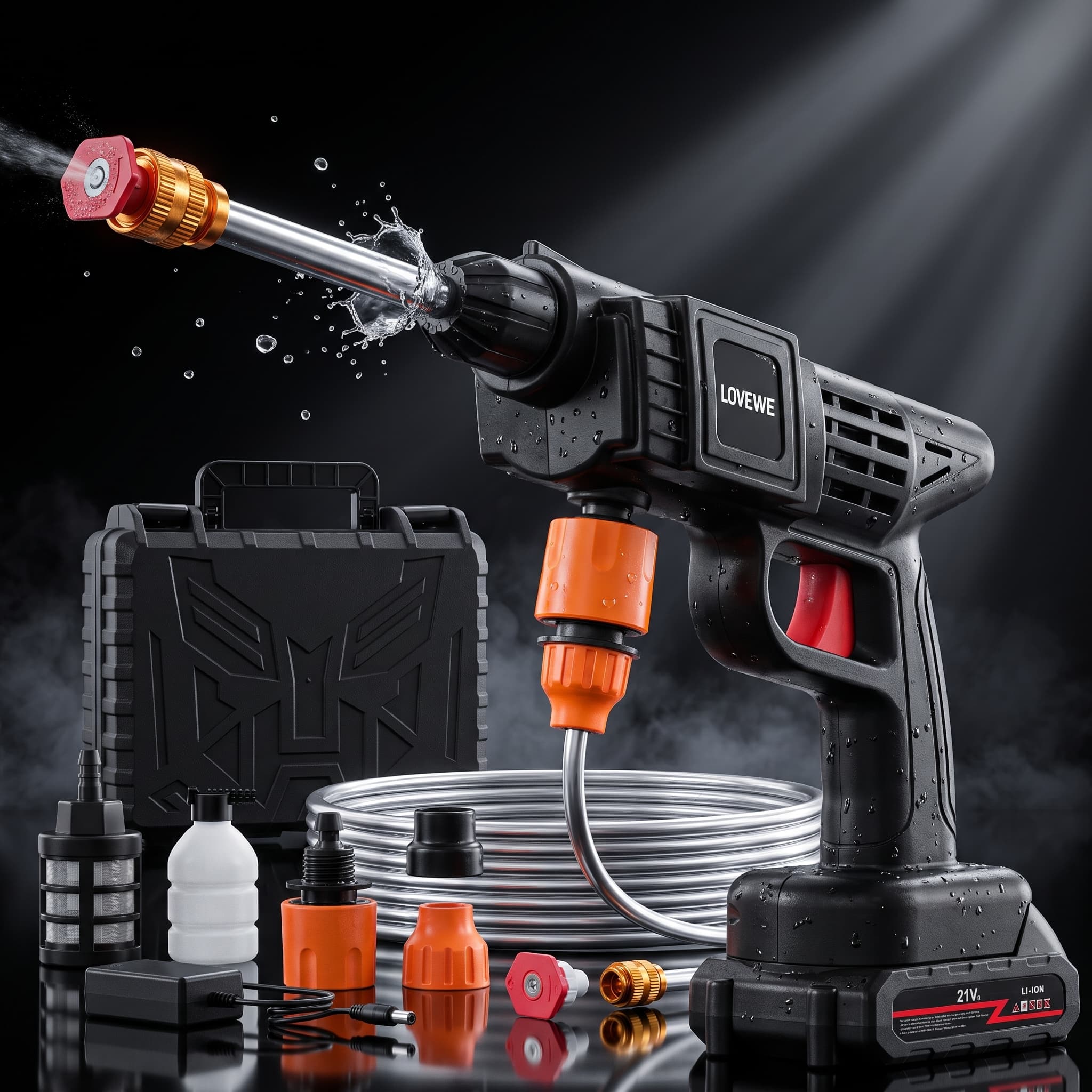 HydroJet Pro Cordless Pressure Washer — image 1